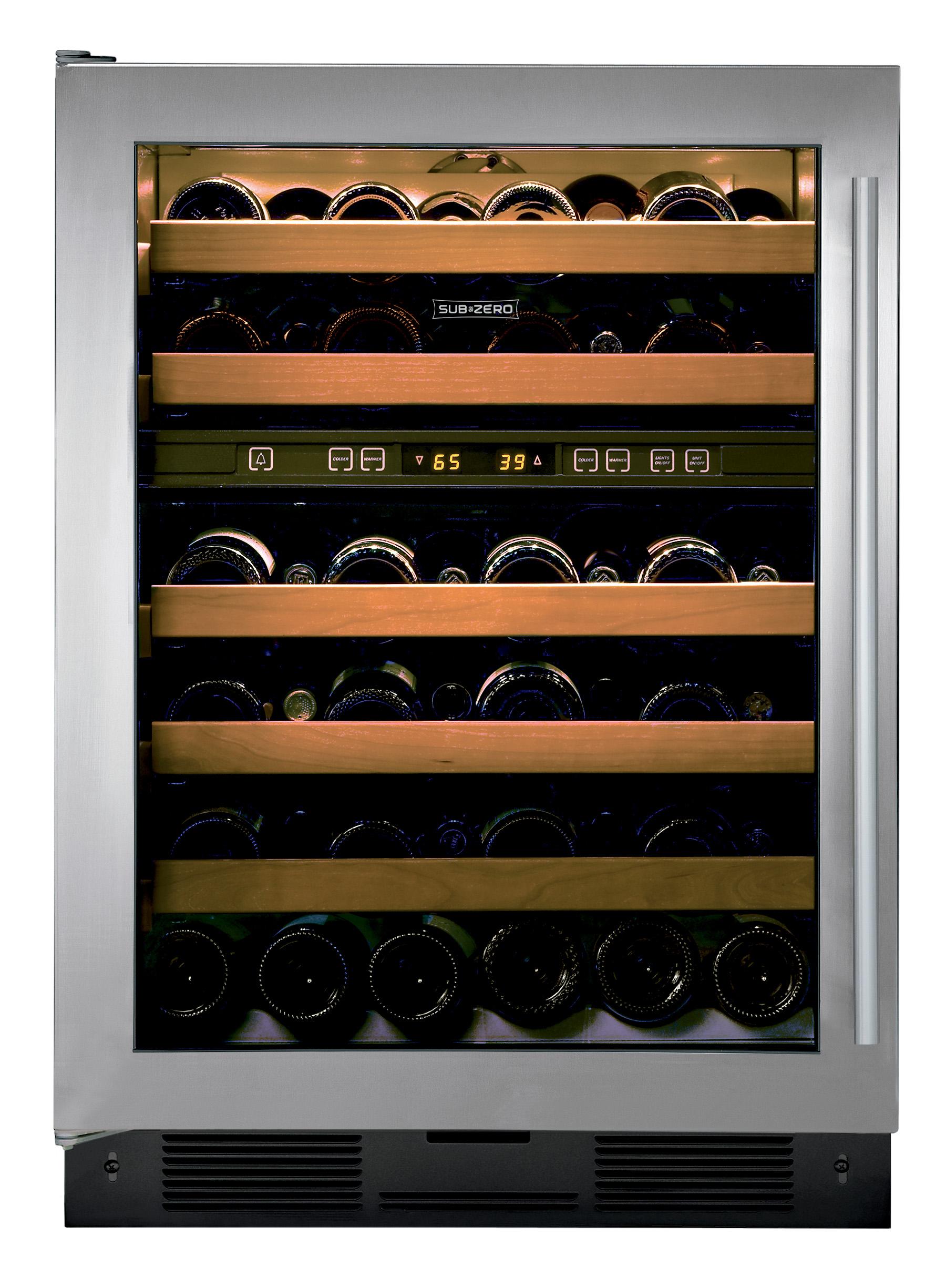 Sub Zero 424G SHL 46 Bottle Wine Cooler Furniture and ApplianceMart Refrigerator Wine Cooler